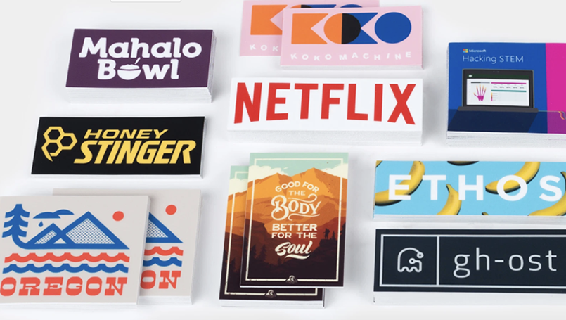 All Shape Sticker Vinyl Stickers in All Shapes | Swift Copy New York